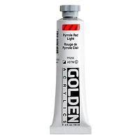 Acrylique haute viscosité - 2 oz  rouge de pyrrole clair  s8