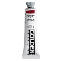 Acrylic heavy body - 2 oz  quinacridone magenta  s7