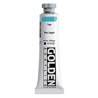 Acrylic heavy body - 2 oz  teal  s3