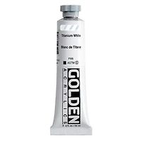 Acrylic heavy body - 2 oz  titanium white  s1