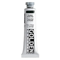 Acrylic heavy body - 2 oz  hooker’s green hue  s7