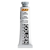 Acrylic heavy body - 2 oz  indian yellow hue  s4