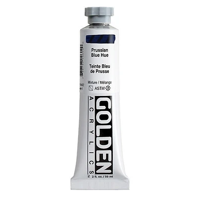 Acrylic heavy body - 2 oz prussian blue hue s4