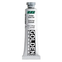 Acrylic heavy body - 2 oz  viridescentian green hue  s1