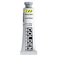 Acrylic heavy body - 2 oz  primary yellow  s2