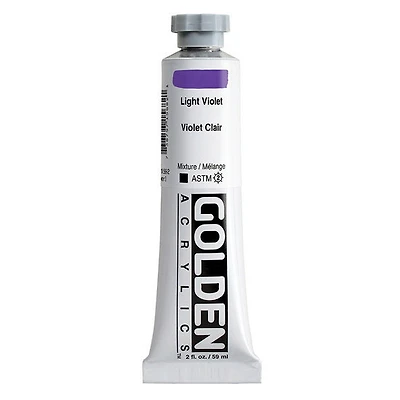 Acrylic heavy body - 2 oz  violet light  s3