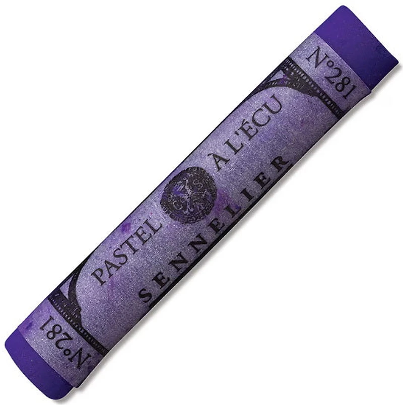 Pastel à l'ecu - bleu pourpre 281