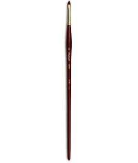 Acrylic paintbrush - synthetic - sepia