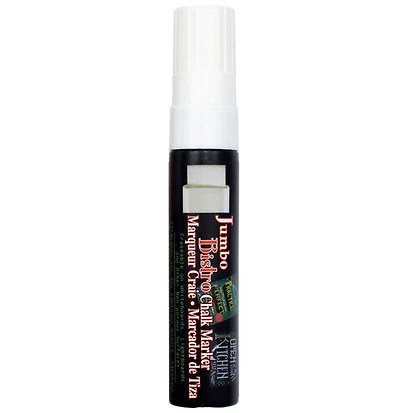 Chalk marker - bistro - jumbo - white