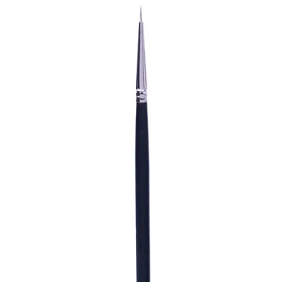 Pinceau manche court/poils synthétiques rond- #0