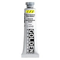 Acrylic heavy body - 2 oz  benzimidazolone yellow medium  s3