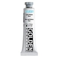 Acrylic heavy body - 2 oz  light phthalo blue  s1