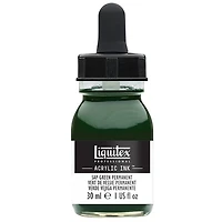 Encre acrylique vert de vessie permanent - 30ml