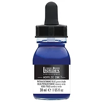 Encre acrylique bleu phthalocyanine nuance ver - 30ml