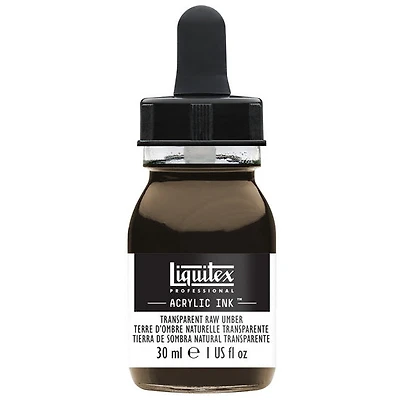 Acrylic Ink Transparent Raw Umber- 30ml