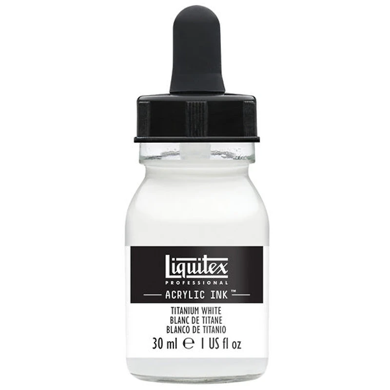 Acrylic Ink Titanium White- 30ml