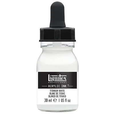Acrylic Ink Titanium White- 30ml