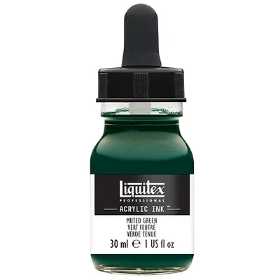 Encre acrylique vert feutré - 30ml