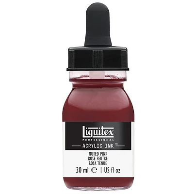 Encre acrylique rose feutré - 30ml