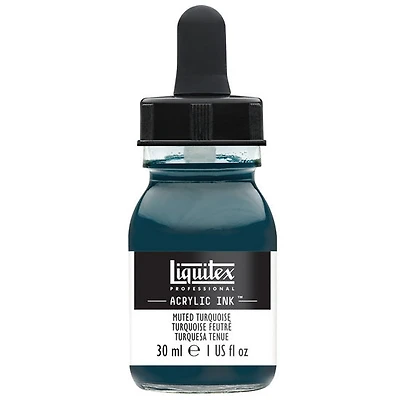Encre acrylique turquoise feutré - 30ml