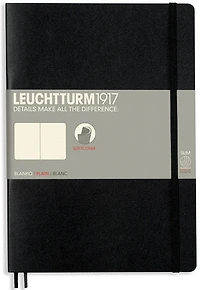 Cahier de notes uni b5 123p noir
