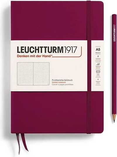 Cahier de notes pointillé a5 251p porto