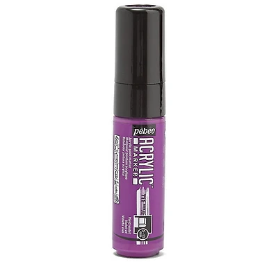 Acrylic marker - decomarker - 5-15mm - vivid violet