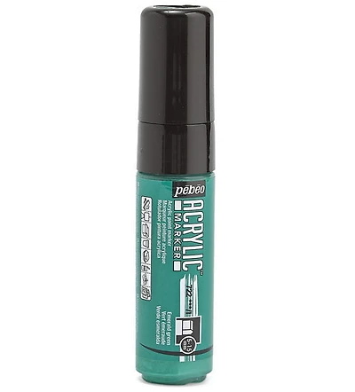 Acrylic marker - decomarker - 5-15mm - emerald green