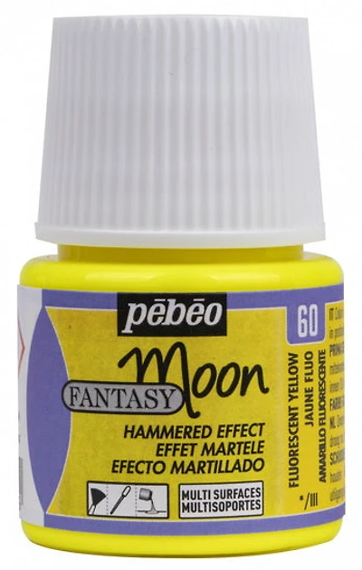 Peinture à effet - fantasy moon - 45ml - jaune fluorescent