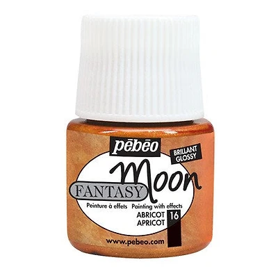 Peinture à effet - fantasy moon - 45ml - abricot