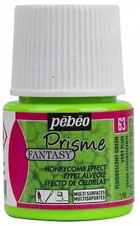 Peinture à effet - fantasy prisme - 45ml - vert fluorescent