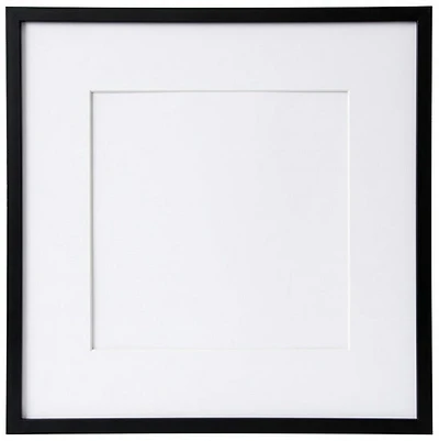 Cadre photo en bois noir - 1212po pp 8x8po