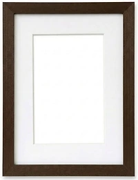 Wood Frame 2-In-1 Dark Brown - 16X20" mat 11x14"