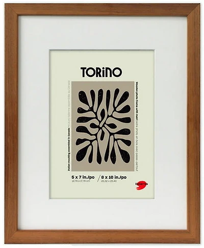 Cadre en bois 2 en 1 bleu -11x14po pp 8x10po