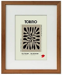 Cadre en bois 2 en 1 bleu -11x14po pp 8x10po