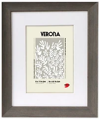 Cadre en bois 2 en 1 gris -11x14po pp 8x10po