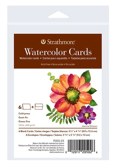 Cartes aquarelle - s400 - 3.5x5po (6)