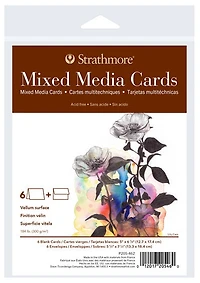 Watercolor cards - white - 5x7in (6)