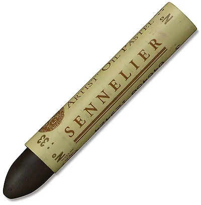 Pastel à l’huile - sépia centimeter