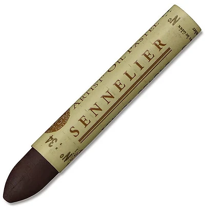 Pastel à l’huile - terre d'ombre brûlée centimeter