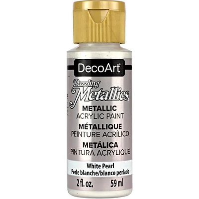 Acrylique americana métallique  blanc perle - 60ml