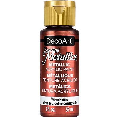 Americana Acrylic Dazzling Metallics Worn Penny - 60ml
