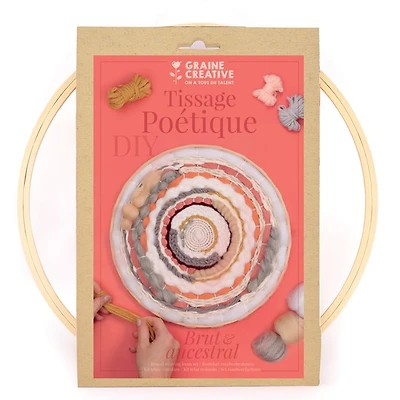 Kit métier à tisser rond - poétique