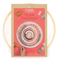 Kit métier à tisser rond - poétique