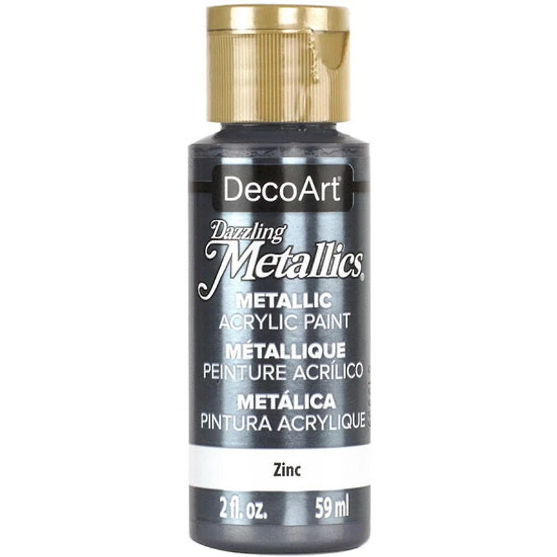 Acrylique americana métallique zinc - 60ml