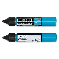 Acrylic marker - abstract - 27ml - azure blue