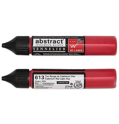 Acrylic marker - abstract - 27ml - cadmium red light hue