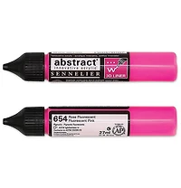 Marqueur acrylique - abstract - 27ml - rose fluorescent