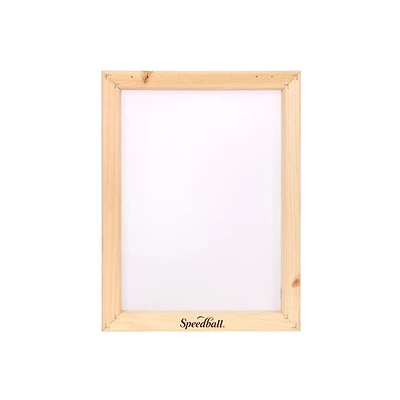 Écran sérigraphie - cadre bois - toile 110 - 10x14po