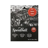 Bloc papier gravure - 8.5x11po